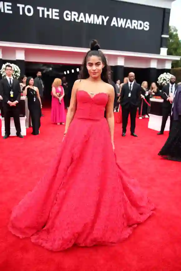 Jessie Reyez attends the 62nd Annual GRAMMY Awards, January 26, 2020, Los Angeles, California.