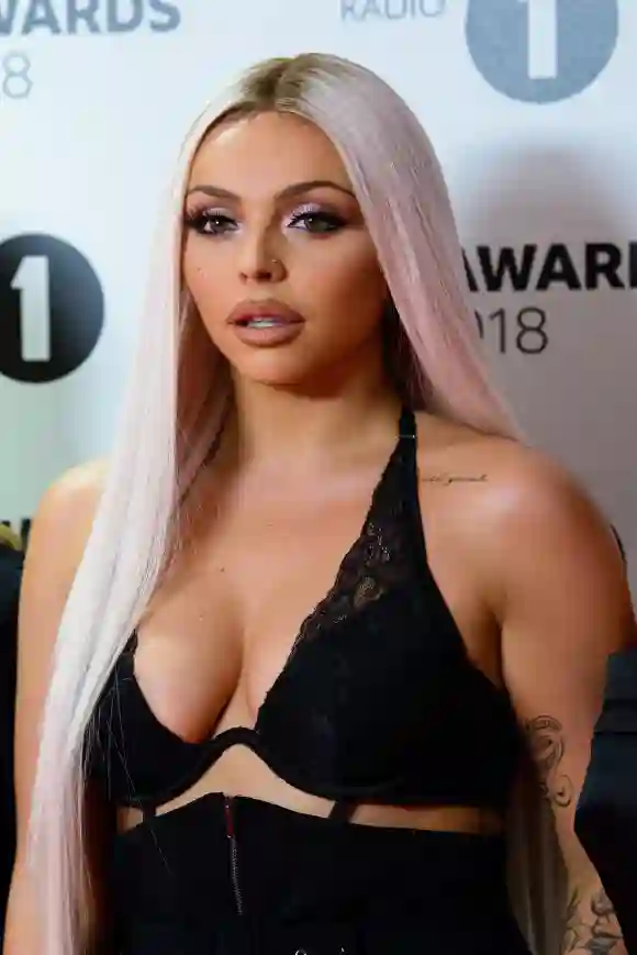 Jesy Nelson arrives at the BBC Radio 1 Teen Awards on October 21, 2018.