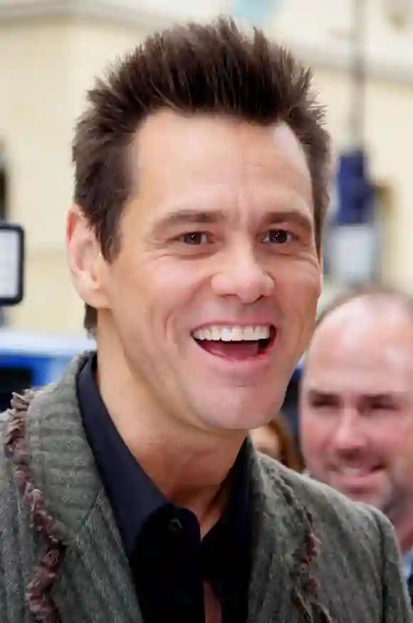 HOLLYWOOD,  CA  -  JUNE  12,  2011:  Jim  Carrey  at  the  Los  Angeles  premiere  of  'Mr.  Popper'
