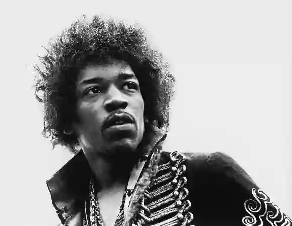 Jimi Hendrix back in 1970