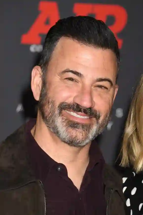 LOS ANGELES, CA - MARCH 27: Jimmy Kimmel at the world premiere of AIR at the Regency Village Theatre in Los Angeles, Cal