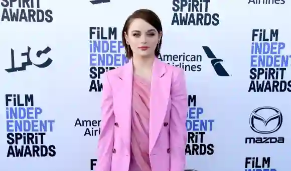Joey King attends the 2020 Film Independent Spirit Awards, February 8, 2020.