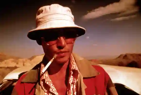 Johnny Depp in 'Fear and Loathing in Las Vegas'.