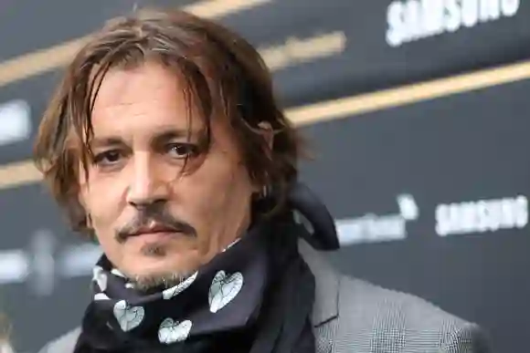 Johnny Depp attends the 'Crock of Gold: A Few Rounds with Shane McGowan' premiere during the 16th Zurich Film Festival, October 2, 2020.