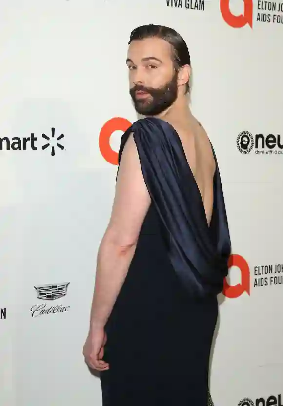 Jonathan Van Ness attends the 28th Annual Elton John AIDS Foundation Academy Awards Viewing Party on February 9, 2020 in West Hollywood, California.