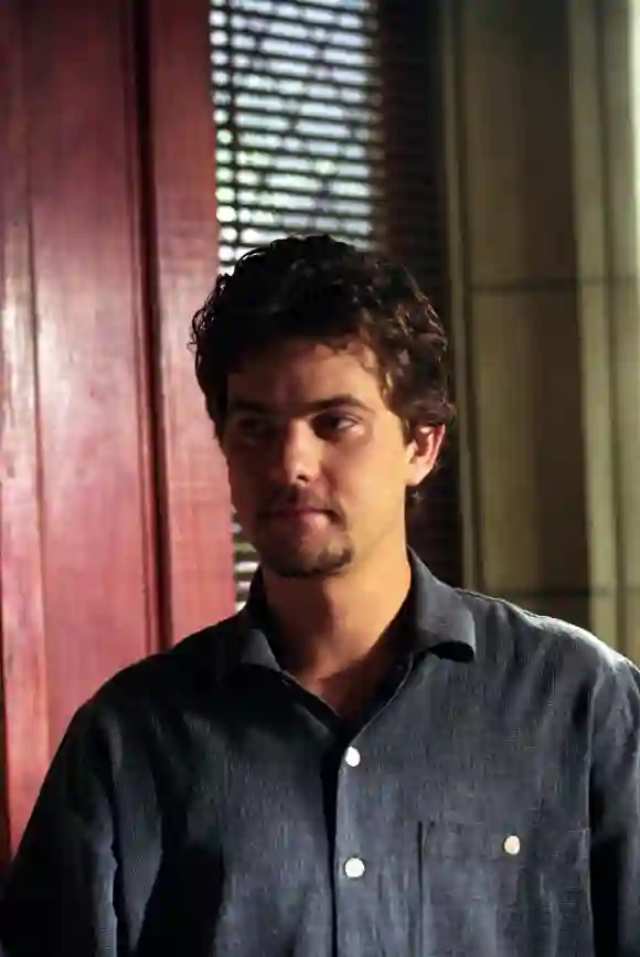 Joshua Jackson as "Pacey Witter in 'Dawson's Creek'.