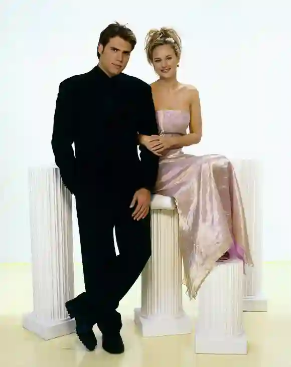 Joshua Morrow and Sharon Case in 'The Young and the Restless'