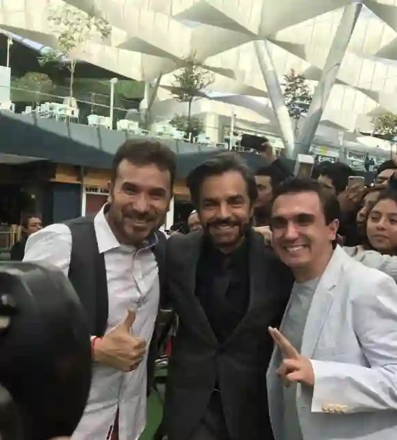 José Miguel Pérez, Eugenio Derbez y Luis Manuel Ávila