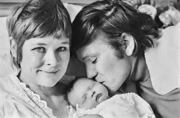 Judi Dench and David Mills
