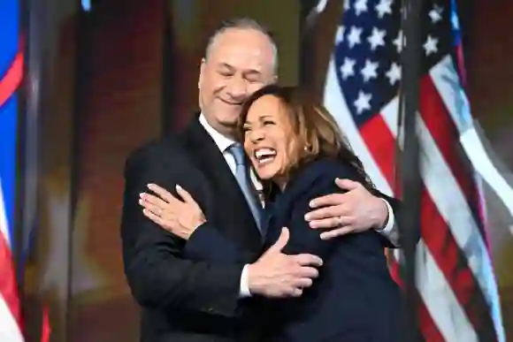 Kamala Harris and Douglas Emhoff