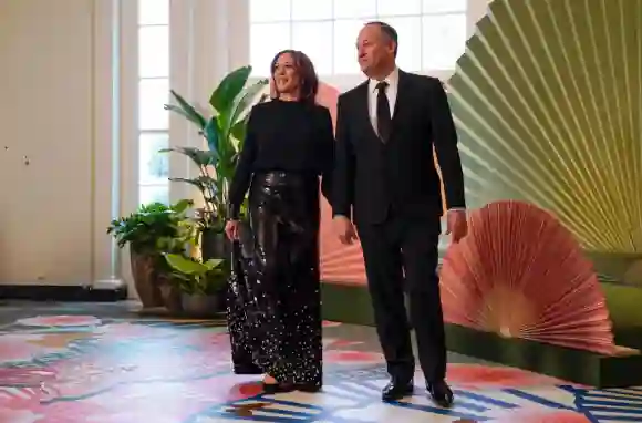 Kamala Harris and Douglas Emhoff