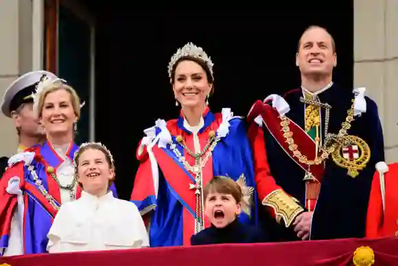 Duchess Sophie, Princess Kate, Princess Charlotte, Prince Louis, Prince William