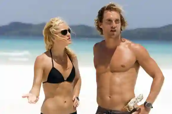 Kate Hudson and Matthew McConaughey in "A Treasure to Fall in Love".