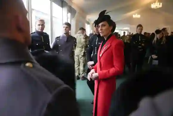 The Prince And Princess Of Wales Visit The Welsh Guard