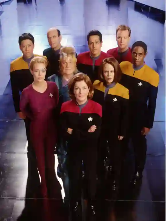 The cast of 'Star Trek: Voyager'
