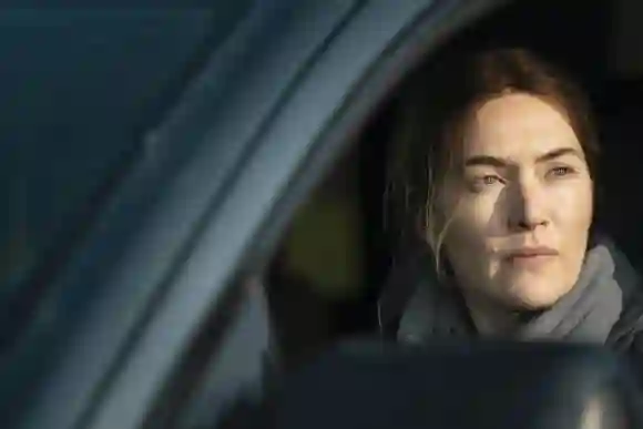 Kate Winslet in a scene from the series 'Mare of Easttown'.