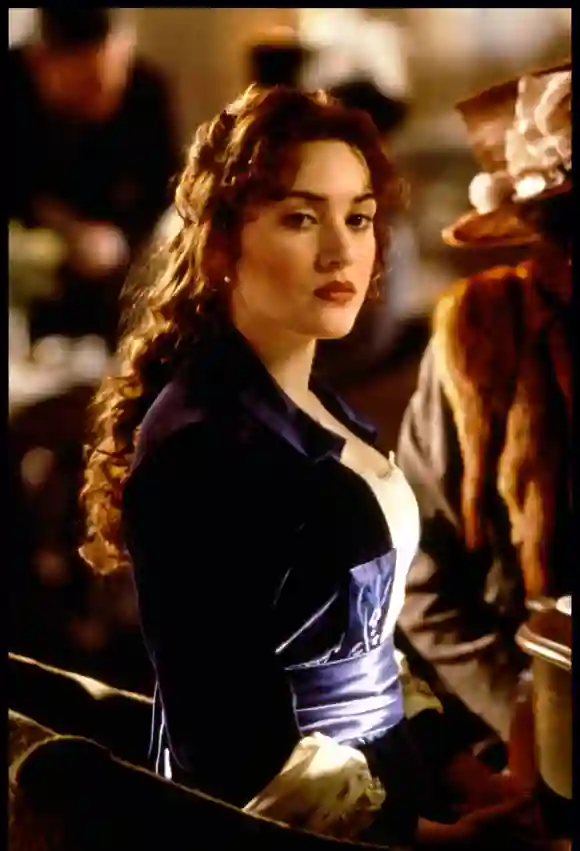 Kate Winslet como "Rose" en 'Titanic'.