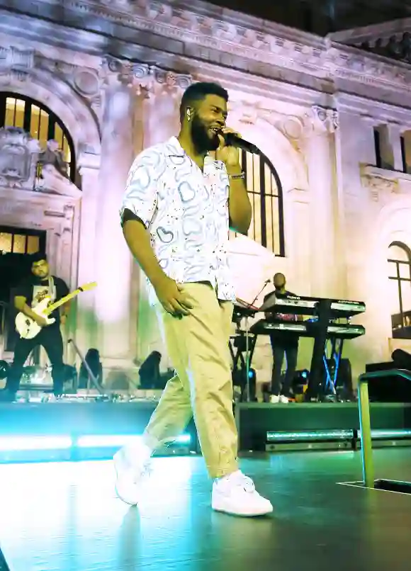 Khalid performs on August 24, 2019, in Washington, DC.