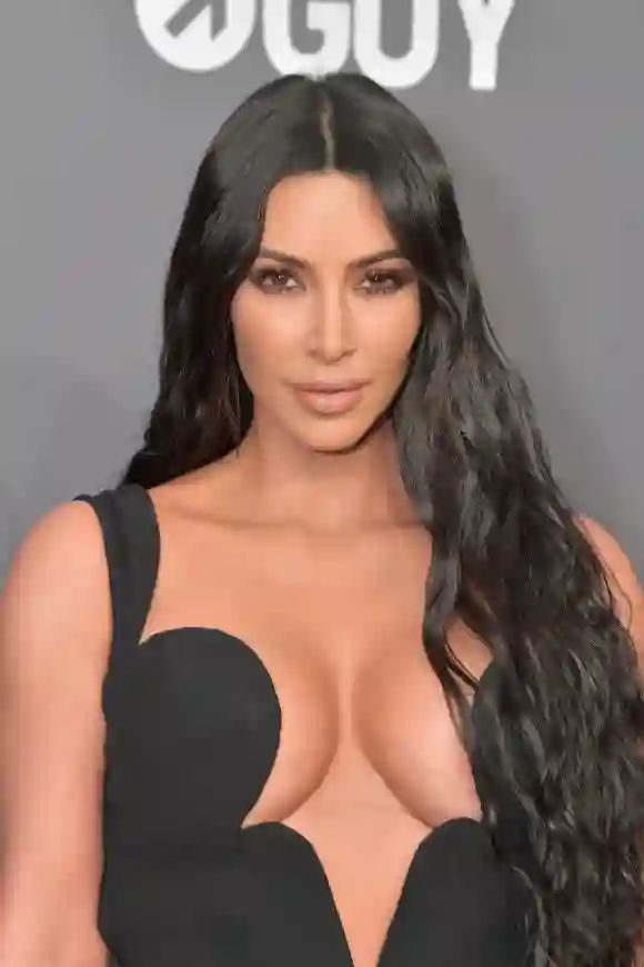 Kim Kardashian West attends the amfAR New York Gala 2019 at Cipriani Wall Street on February 6, 2019