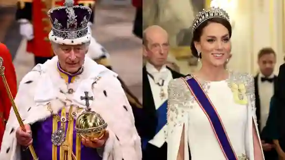 King Charles and Princess Kate