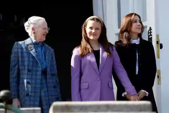 Queen Margrethe, Princess Isabella and Princess Mary