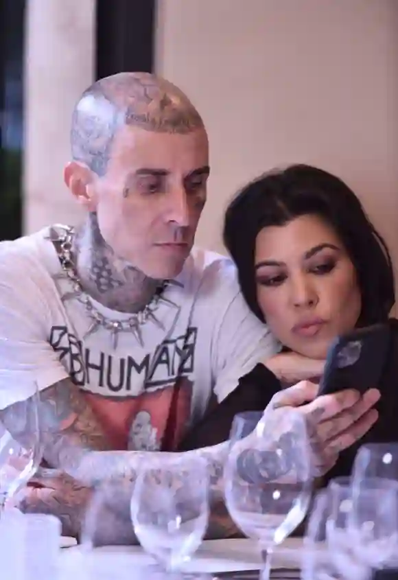 Travis Barker et Kourtney Kardashian