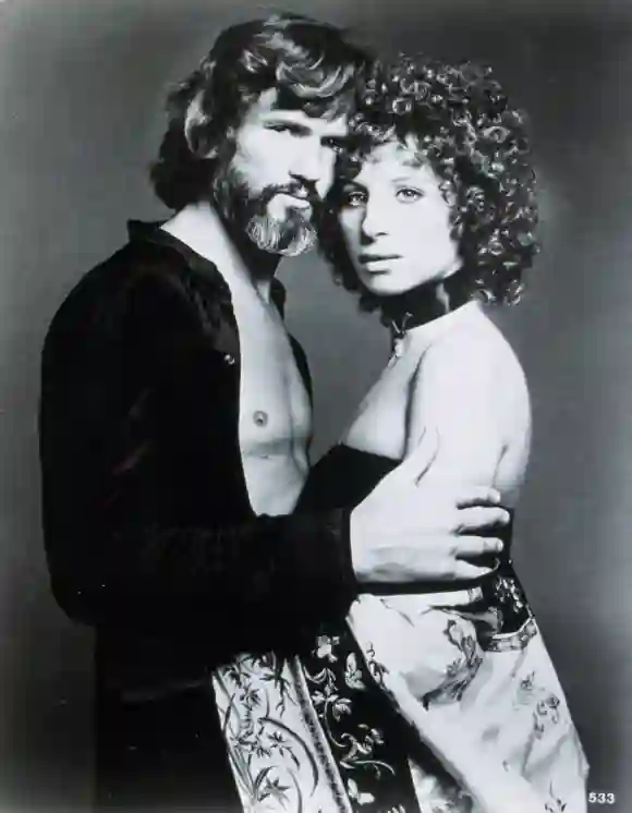 Kris Kristofferson and Barbra Streisand in "A Star is born"