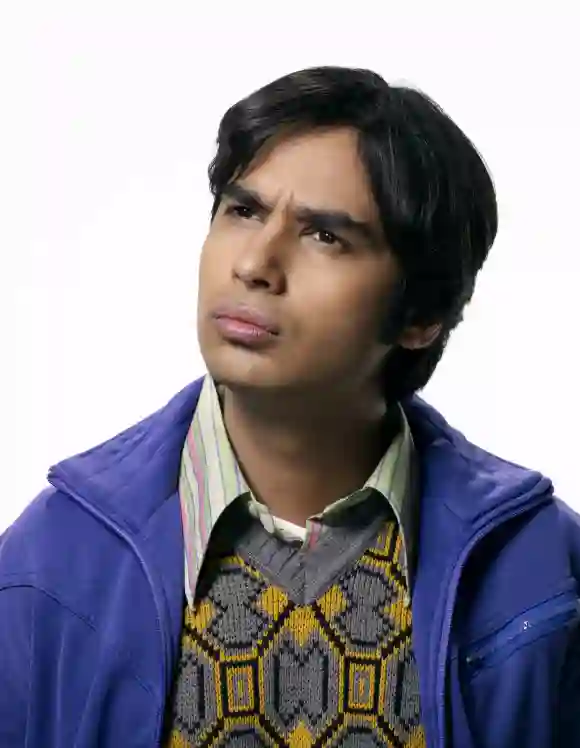 Kunal Nayyar as "Raj" on 'The Big Bang Theory'.