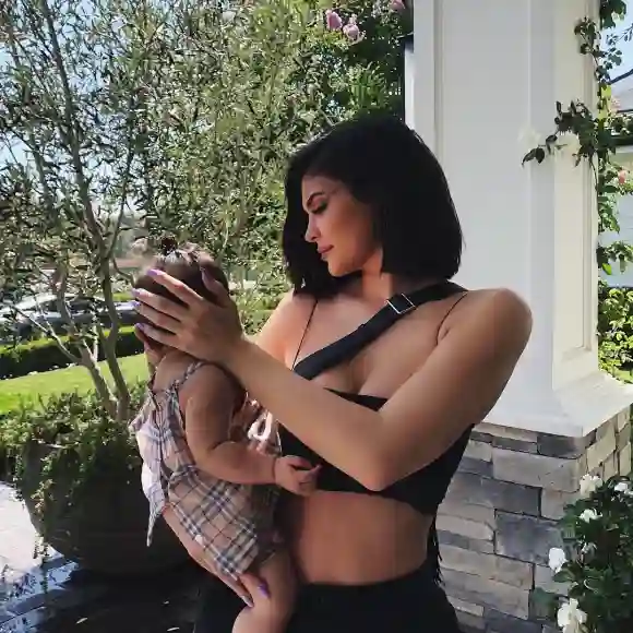 Kylie Jenner y su hija Stormi