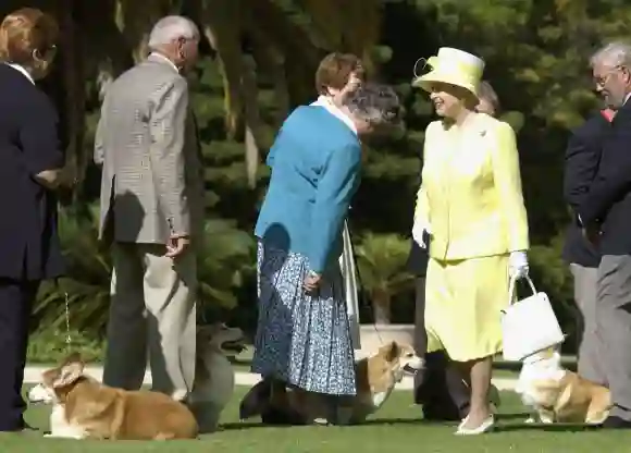 Queen Elizabeth II loves corgis