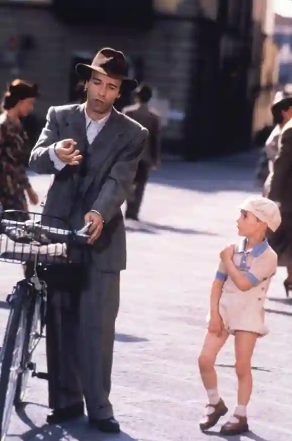 Roberto Benigni and Giorgio Cantarini in 'Life is Beautiful'.