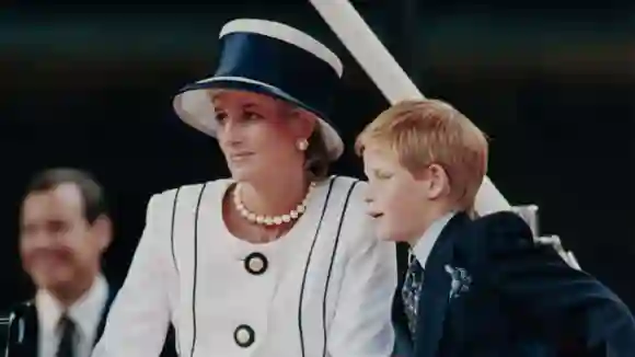 Lady Diana and Prince Harry 1995