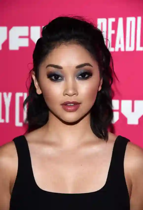 Lana Condor at the premiere of "Deadly Class" 2019