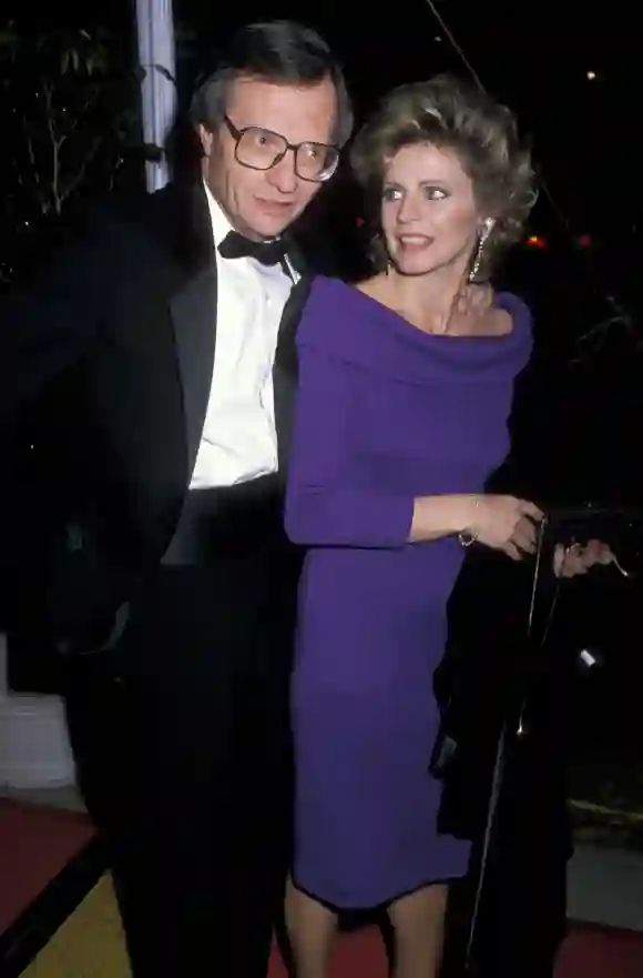 Larry King and Sharon Lepore