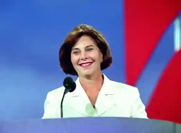 12 de agosto de 1996 - San Diego, California, Estados Unidos de América - Laura Bush, esposa del gobernador Ge