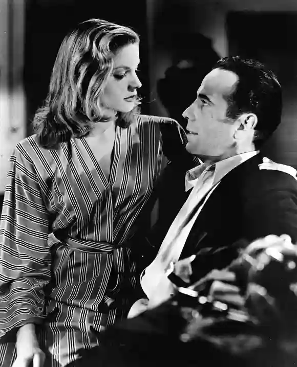 Lauren Bacall and Humphrey Bogart