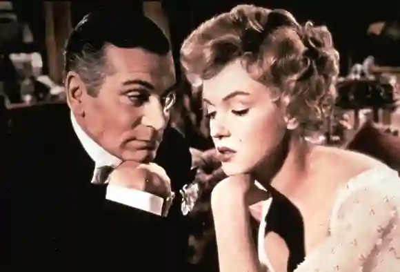 Laurence Olivier and Marilyn Monroe in 'The Prince and the Showgirl'
