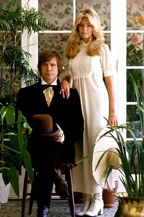Lee Majors and Farrah Fawcett