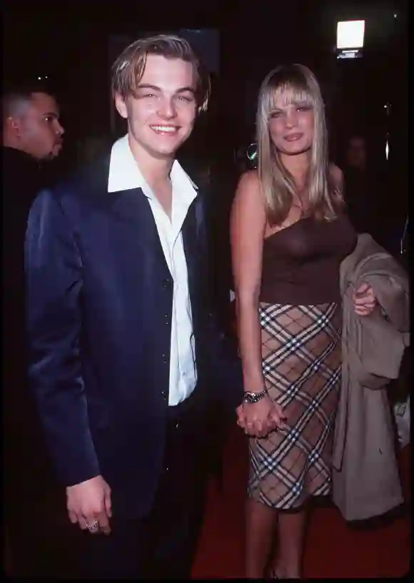 Leonardo DiCaprio and Kristen Zang 1996