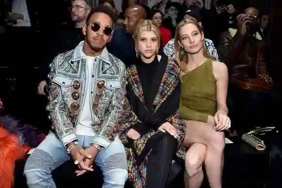 Lewis Hamilton, Sofia Richie and Ilona Smet