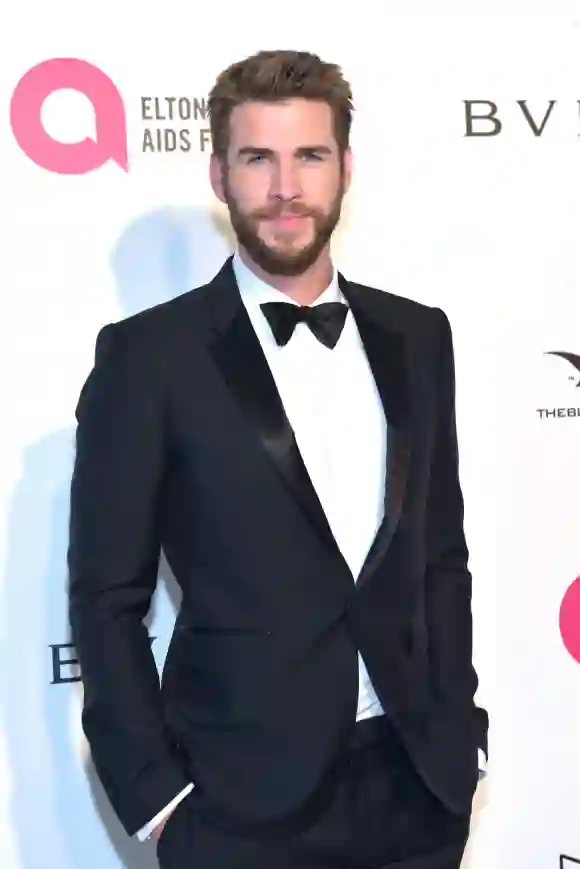 Liam Hemsworth at the 26th Annual Elton John AIDS Foundation's Academy Awards Viewing Party on March 4, 2018
