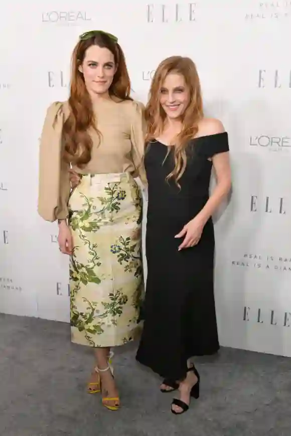 Lisa Marie Presley and Riley Keough