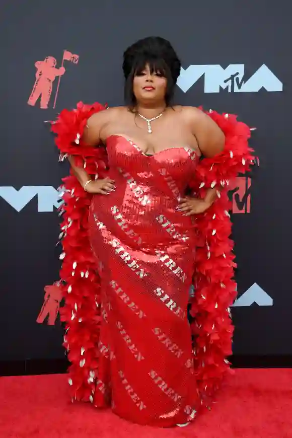 Lizzo attends the 2019 MTV Video Music Awards at Prudential Center on August 26, 2019 in Newark, New Jersey