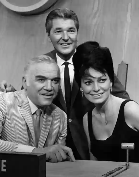 Lorne Greene and Nancy Deale