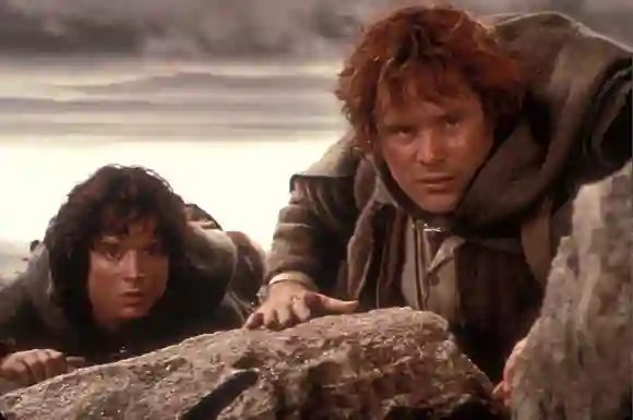 Elijah Wood and Sean Astin "The Lord of the Rings: The Two Towers" (2002)