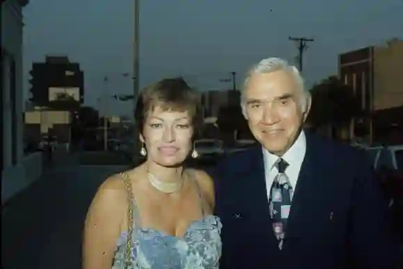 Lorne Greene and Nancy Deale