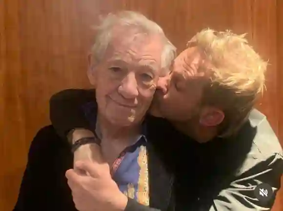 Ian McKellen and Dominic Monaghan