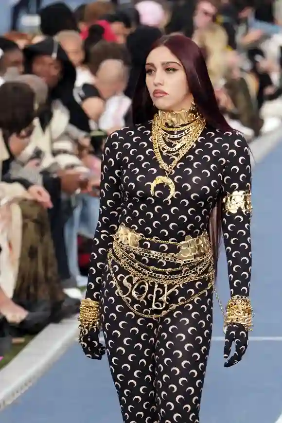 Lourdes Leon at Paris Fashion Week on June 25, 2022