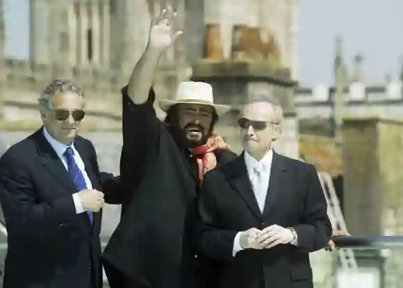 Luciano Pavarotti, Plácido Domingo y José Carreras