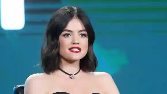 La star de "Pretty Little Liars" Lucy Hale lors d'un événement en 2017